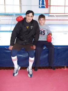 Tigran Ouzlian with friends