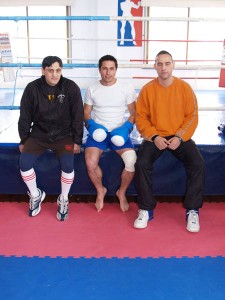Tigran Ouzlian with friends